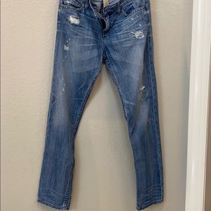 Banana Republic Distressed Boyfriend Jeans